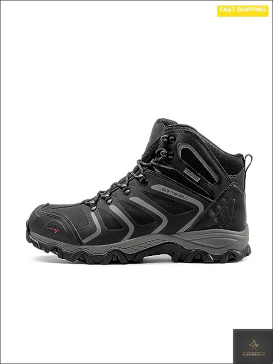 Waterproof Ankle Hiking Boots Lightweight EVA Midsole Outdoor Trekking Shoes